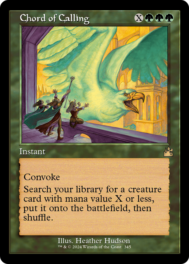 Chord of Calling (Retro Frame) [Ravnica Remastered]