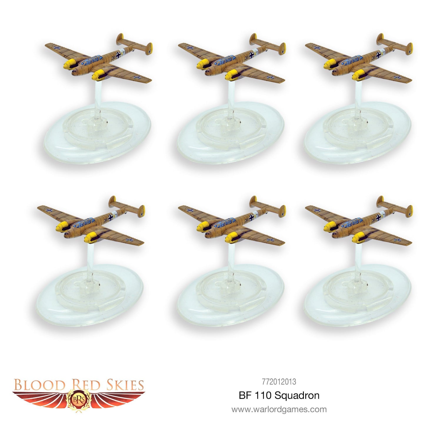 Bf 110 squadron - Blood Red Skies
