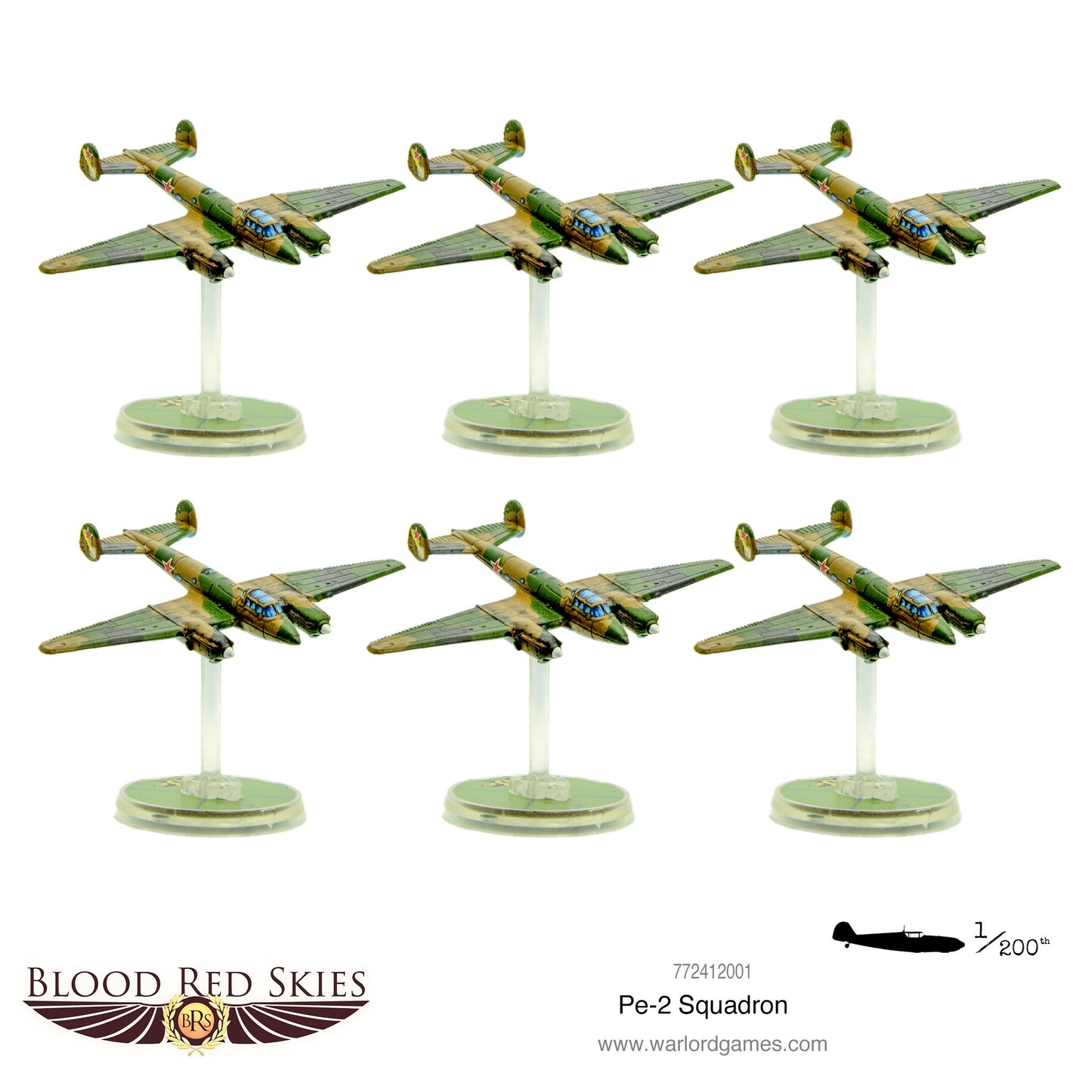 Pe-2 squadron - Blood Red Skies