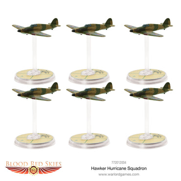 Hawker Hurricane squadron - Blood Red Skies