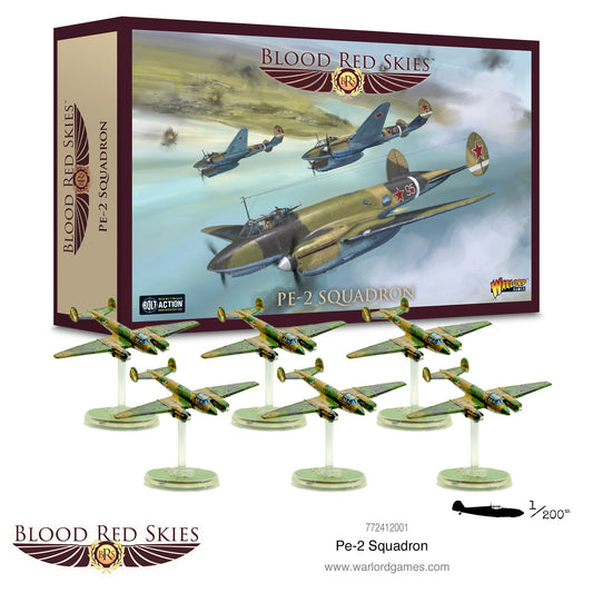Pe-2 squadron - Blood Red Skies