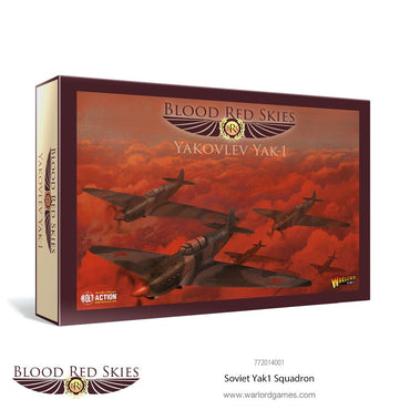 Soviet Yak1 6 Plane Squadron - Blood Red Skies