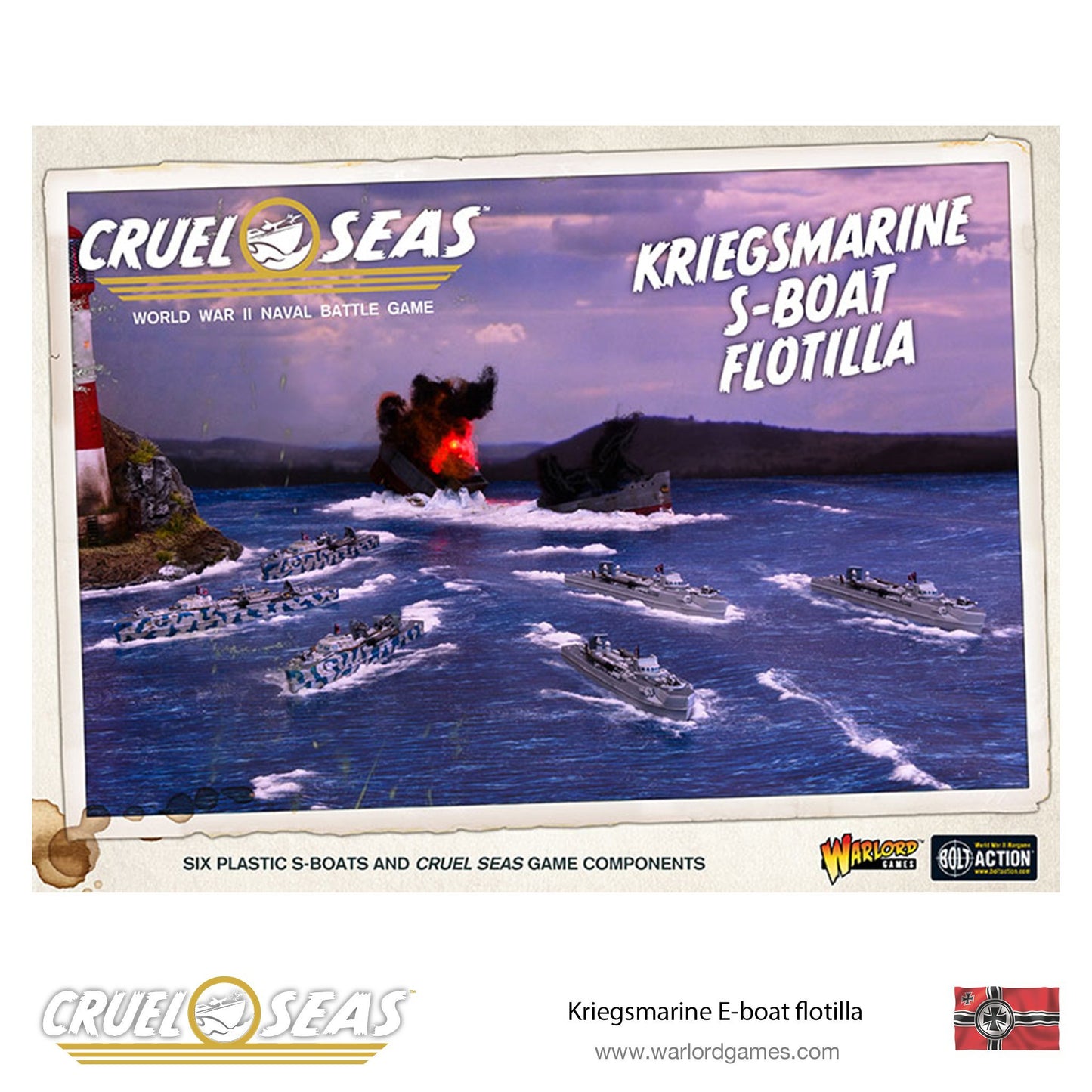 Cruel Seas Kriegsmarine S-Boat Flotilla