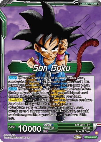 Son Goku // SS4 Son Goku, Betting It All (BT20-054) [Power Absorbed]