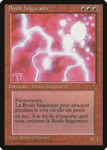 Ball Lightning (French) - "Boule fulgurante" [Renaissance]