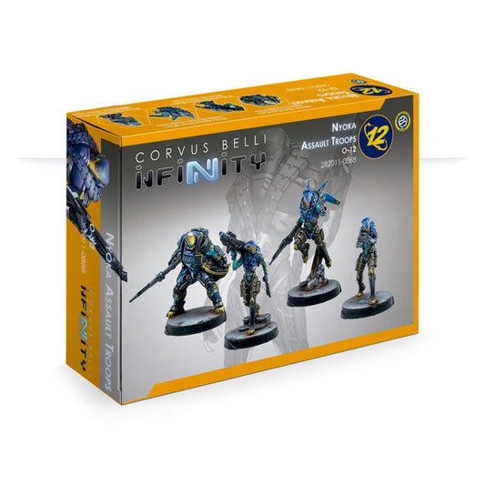 Nyoka Assault Troops O-12 Corvus Belli Infinity