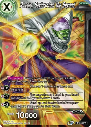 Piccolo, Savior from Beyond (P-244) [Mythic Booster]