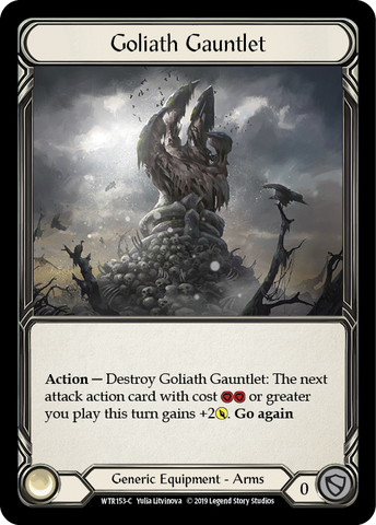 Goliath Gauntlet [WTR153-C] (Welcome to Rathe)  Alpha Print Cold Foil