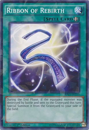 Ribbon of Rebirth [BP03-EN153] Shatterfoil Rare