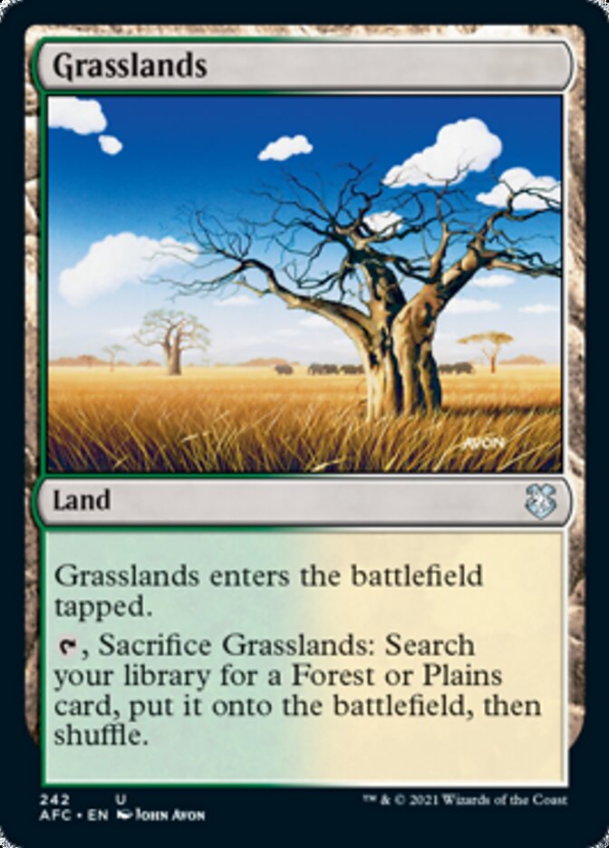 Grasslands [Dungeons & Dragons: Adventures in the Forgotten Realms Commander]