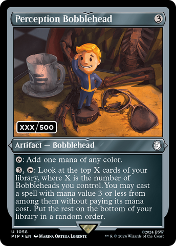 Perception Bobblehead (Serial Numbered) [Fallout]