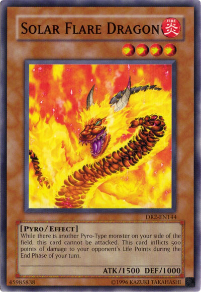 Solar Flare Dragon [DR2-EN144] Common