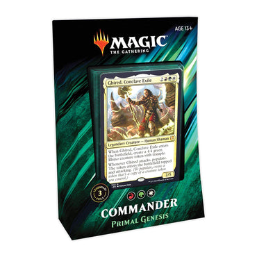 Magic: The Gathering Commander 2019 Primal Genesis