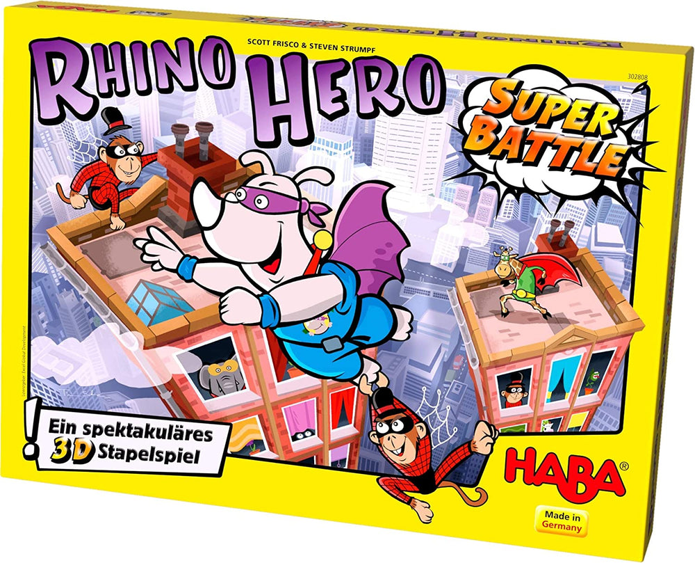 Rhino Hero Super Battle HABA Board Game