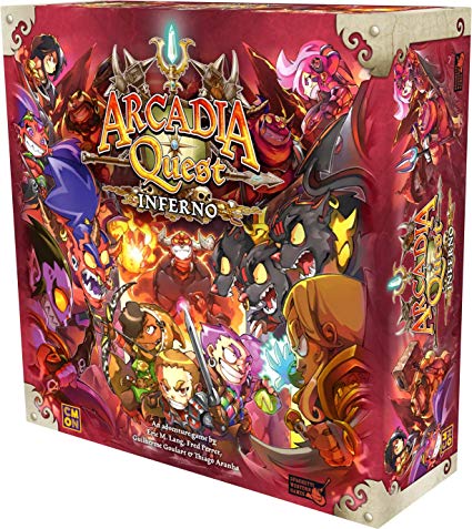 Arcadia Quest Inferno Boardgame