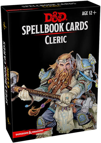 D&D Spellbook Cards Cleric (Revised)