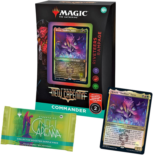Magic the Gathering: Streets Of New Capenna Commander Deck Riveteers Rampage
