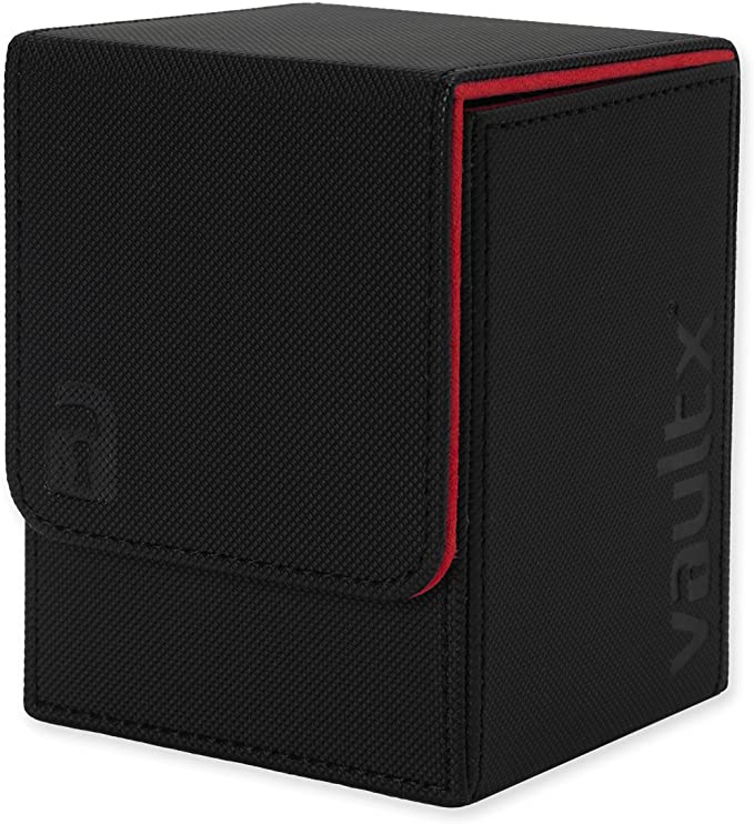 Vault X Large eXo-Tec Deck Box Black / Red