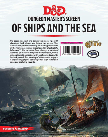 Of Ships and the Sea Dungeon Masters Screen