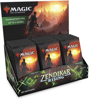 Magic: The Gathering Zendikar Rising Set Booster Display