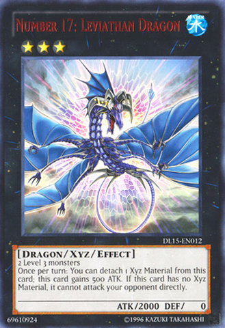 Number 17: Leviathan Dragon (Red) [DL15-EN012] Rare