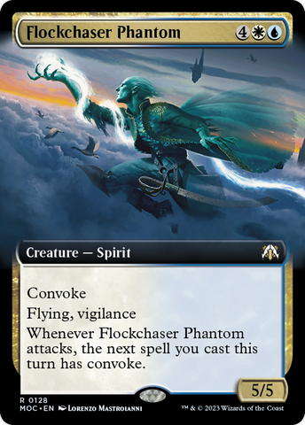 Flockchaser Phantom (Extended Art) [March of the Machine Commander]