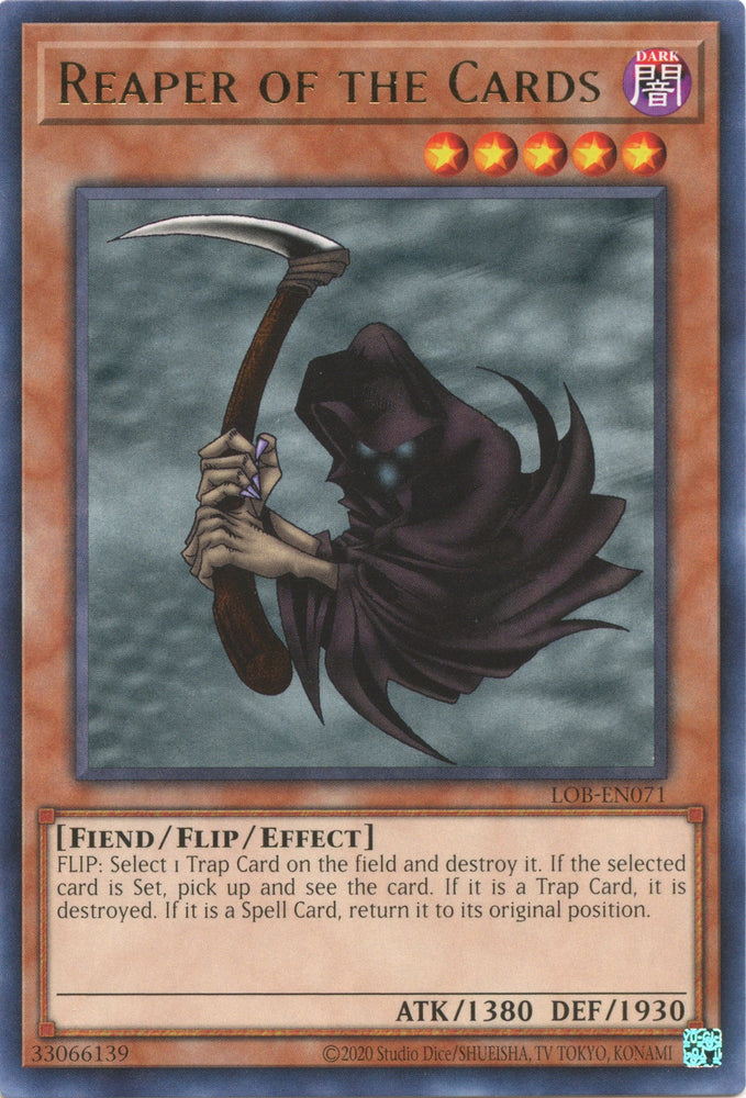 Reaper of the Cards (25th Anniversary) [LOB-EN071] Rare