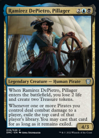 Ramirez DePietro, Pillager [Dominaria United Commander]