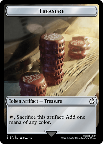 Treasure (0018) // Copy Double-Sided Token [Fallout Tokens]
