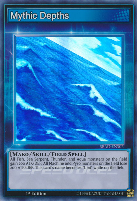 Mythic Depths [SBAD-ENS02] Super Rare