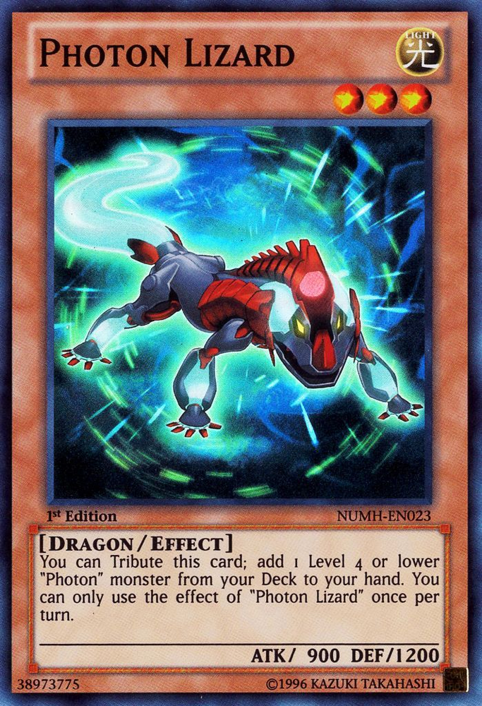 Photon Lizard [NUMH-EN023] Super Rare