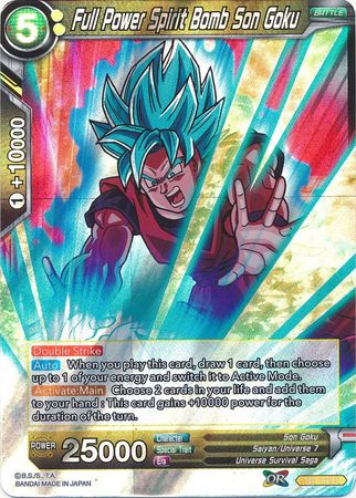 Full Power Spirit Bomb Son Goku (TB1-075) [The Tournament of Power]