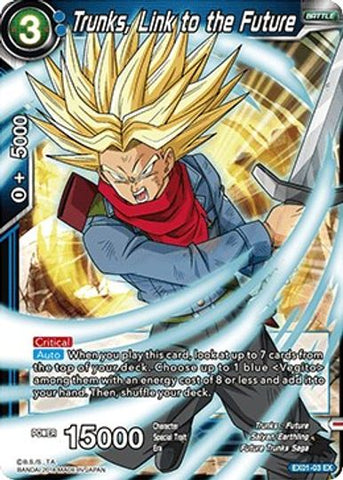 Trunks, Link to the Future (EX01-03) [Mighty Heroes]
