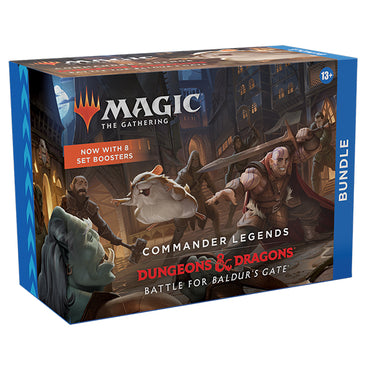 Magic: The Gathering - D&D Battle for Baldurs Gate Commander Legends Bundle Box
