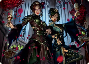 Falkenrath Celebrants 2 Art Card [Innistrad: Crimson Vow Art Series]