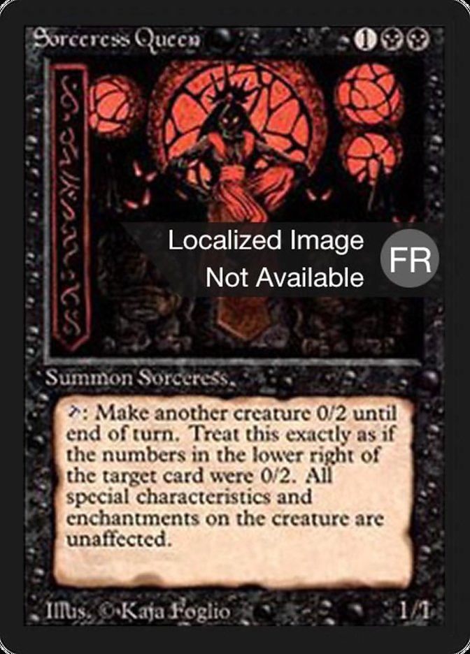 Sorceress Queen [Foreign Black Border]