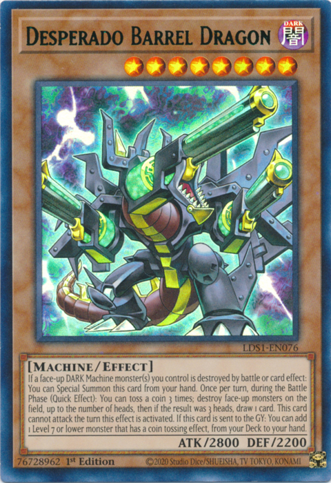 Desperado Barrel Dragon (Green) [LDS1-EN076] Ultra Rare