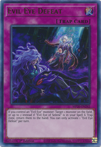 Evil Eye Defeat [MP20-EN242] Ultra Rare