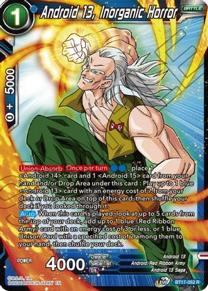 Android 13, Inorganic Horror (BT17-052) [Ultimate Squad]