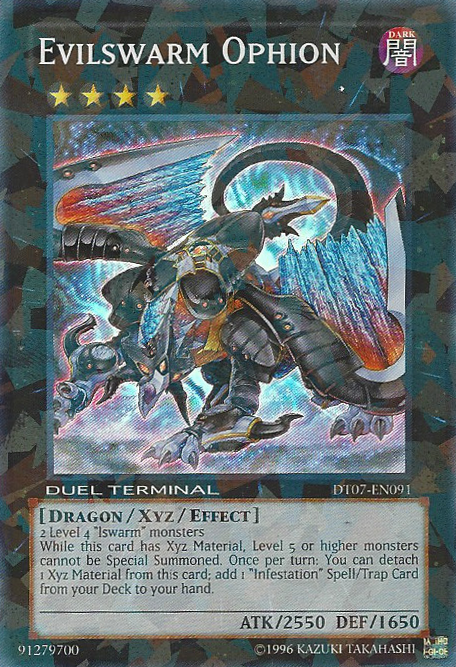 Evilswarm Ophion [DT07-EN091] Super Rare