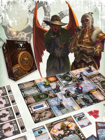 League of Infamy Board Game