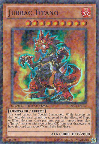 Jurrac Titano [DT03-EN067] Super Rare