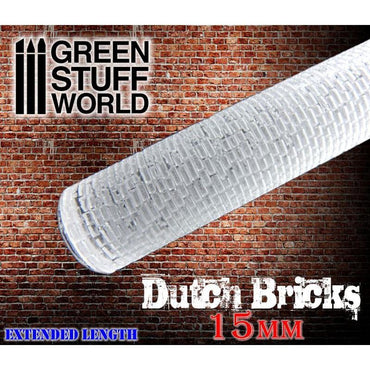 Green Stuff World: Rolling Pin Dutch Bricks 15mm