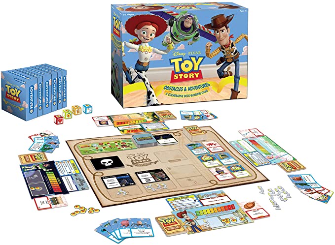 Toy Story Obstacles and Adventures A Cooperative Deck Building Game