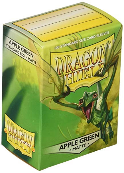 Dragon Shield Standard Matt Sleeves - Apple Green