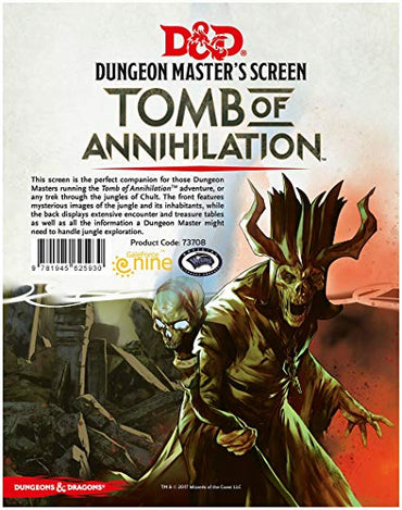 Tomb of Annihilation Dungeon Masters Screen