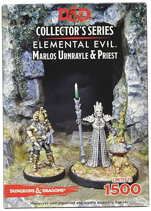 D&D Collectors Series Elemental Evil Marlos Urnrayle & Priest (Limited Edition)