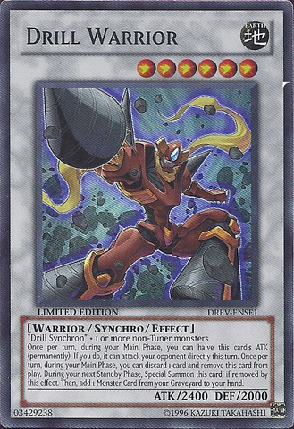 Drill Warrior [DREV-ENSE1] Super Rare