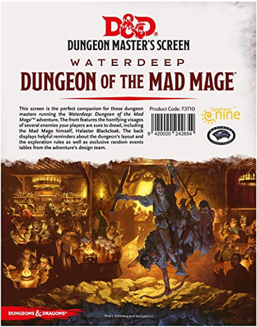 Dungeon of the Mad Mage Dungeon Masters Screen