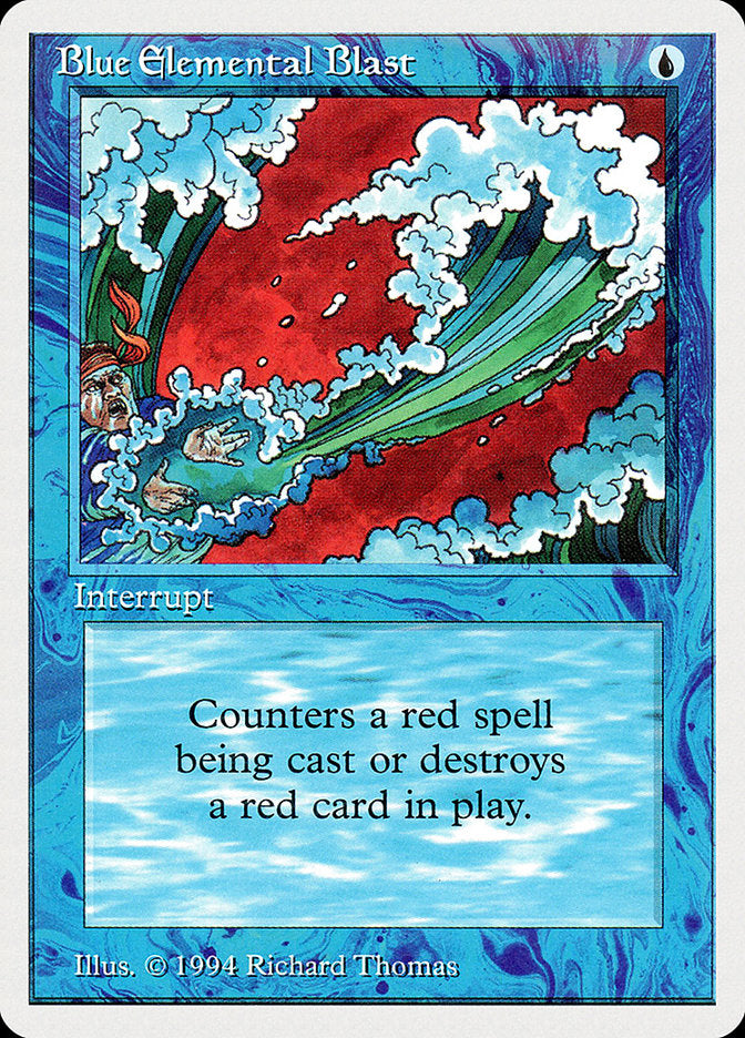 Blue Elemental Blast [Summer Magic / Edgar]